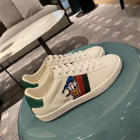 gucci donald duck high top|disney gucci shoes 2017.